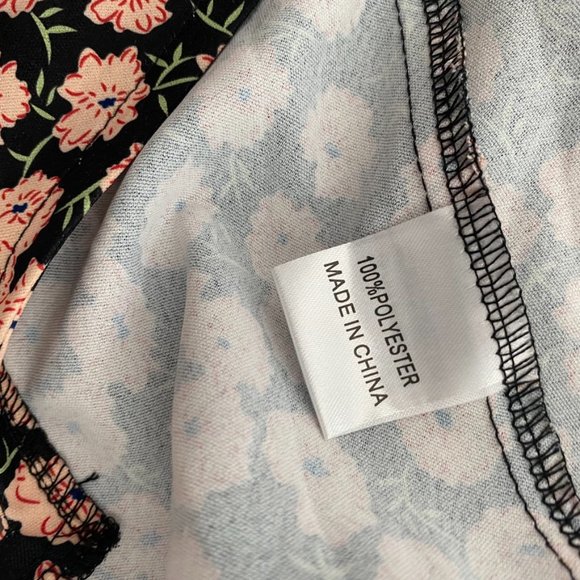 Princess Polly Franklyn mini dress | Black floral strappy mini dress | US size 0 - Picture 11 of 12